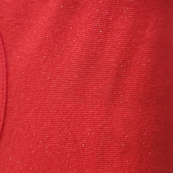 Mossimo pink tank with gold glitter - Picture 3 of 5